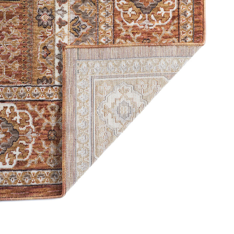 Matteson Oriental Orange/Beige Area Rug & Reviews Joss & Main